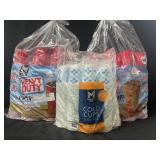 2-Heavy duty party cups 240 count each, paper tea