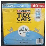 40lbs Purina Tidy Cats Multi-cat clumping litter