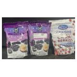 2 - 40 OZ Pitted prunes, 48 OZ Ocean spray dried