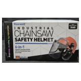 Raxwell Industrial chainsaw safety helmet w/ face