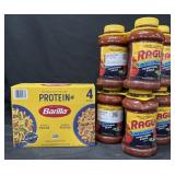 Barilla 4pack protein pasta , 6- Ragu Traditional