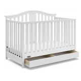 Graco Solano 4-in-1 Convertible Crib with Drawer,