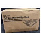 50ct. Box of Full Size Steam Table Pans, Deep