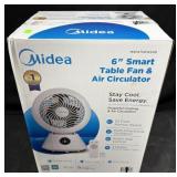 Midea 6ï¿½ Smart Table Fan & Air Circulator