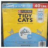 40lbs Purina Tidy Cats Multi-cat clumping litter