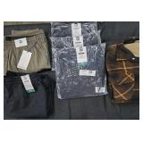 Men's size 3XL shorts and fleece shacket. New w/