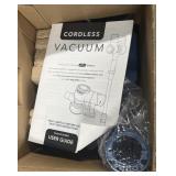 epro select cordless vacuum NOT TESTED