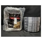 Steam table pans 36 packs, 5-Crystal plastic