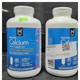 2- Calcium supplements 600 count each
