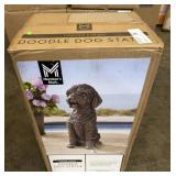 Copper Finish Doodle Dog Statue, NOT CHECKED