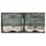 2- 6pack Natural chunk canned chicken breasts