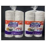 2-Hefty supreme snack plates 320 count