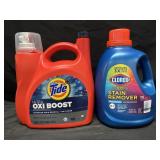 Tide ultra oxi boost stain remover 1gal, Clorox