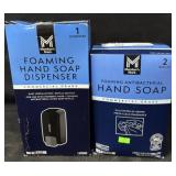 Foaming Hand Soap Dispenser + 2 Refill Packs