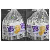 2- Clear 9oz cups 264 count each