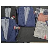 Men's size X-Large Haggar blazers and shirts. New