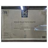 Wood Pellet Patio Heater. Not tested or checked