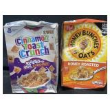 3lb Cinnamon Toast Crunch cereal, 3lb Post honey