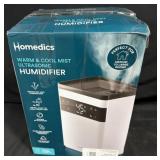 Homedics Warm & Cool Mist Ultrasonic Humidifier,