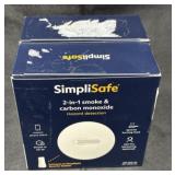 2- SimpliSafe 2-in-1 smoke & carbon monoxide