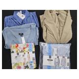 Women's size Large dresses, blazer, pajama set