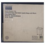 Seville Classics heavy duty laundry hamper w/