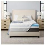 4' Pillow Top Gel Memory Foam Mattress Topper,