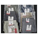 Men's pants size 34x30, 34x32 and shorts size 34.