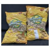 2 - 5lb Hampton Farms unsalted dry roasted
