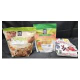 Dried Mango slices 24oz. Oatful Bitee 24 count.