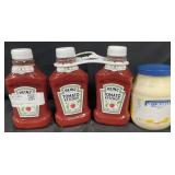 2 Qt Hellmannï¿½s Mayonnaise, 3 - 2lb Heinz Tomato