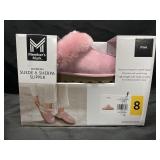 Womenï¿½s size 8 pink sherpa slipper