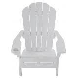 Modern Adirondack Chair with Cup Holder, Outdoor