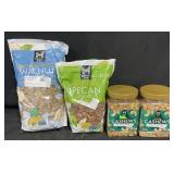 48 OZ natural shelled walnuts, 32 OZ natural