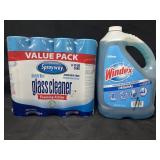 Windex original 1Gal, 4pack Sprayway glass