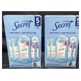 10- Secret powder fresh sweat & odor protection