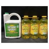 Simple Green 140oz , 3-Pinesol 60oz