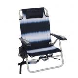 5 Position Lay Flat Beach Chair