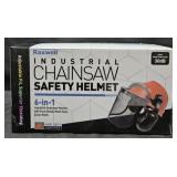 Raxwell Industrial chainsaw safety helmet w/ face