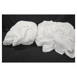 Bedding out of package: King size sheet set