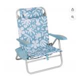 5 Position Lay Flat Beach Chair
