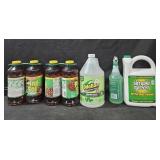 4- Pine Sol 60oz each. Odo Ban 1 gallon. Simple