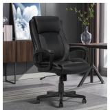 Serta Mid-Back Office Chair With Mesh Accents And