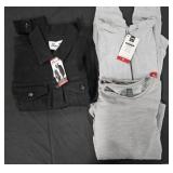 Women's size X-Large denim jacket, zip up hoodie