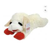 Multipet Jumbo Lamb Chop Plush Dog Toy