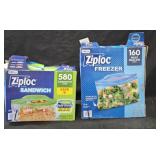 Ziploc sandwich zip top bags 580 count. Ziploc