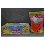 Dole cherry fruit mix 20 snack size cups. Freeze
