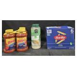 3- Ragu Traditional pasta sauce 45oz each. Grated
