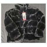 Women's size X-Small faux fur jacket. New w/ tags