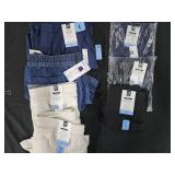 Women's size Large shorts, leggings and pair of